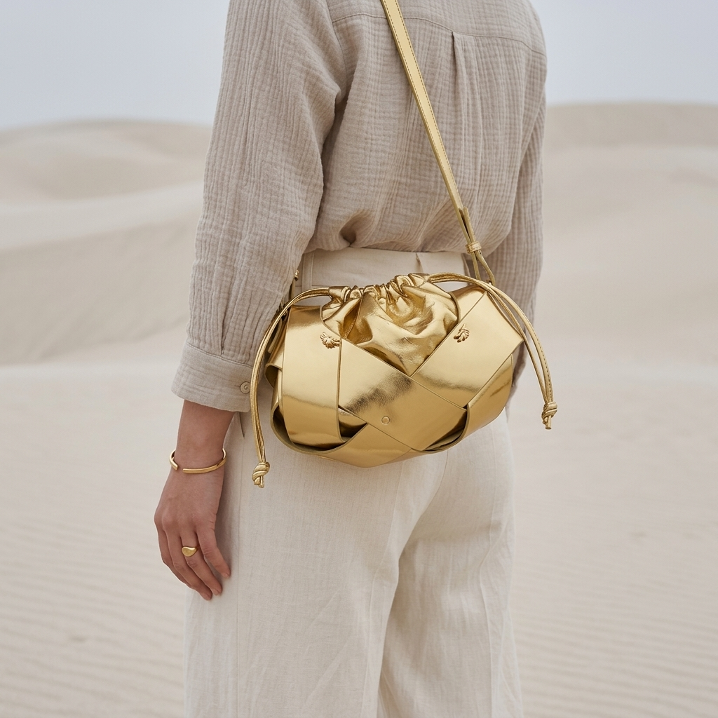 Aurea Knot Bag in Vegan Leather