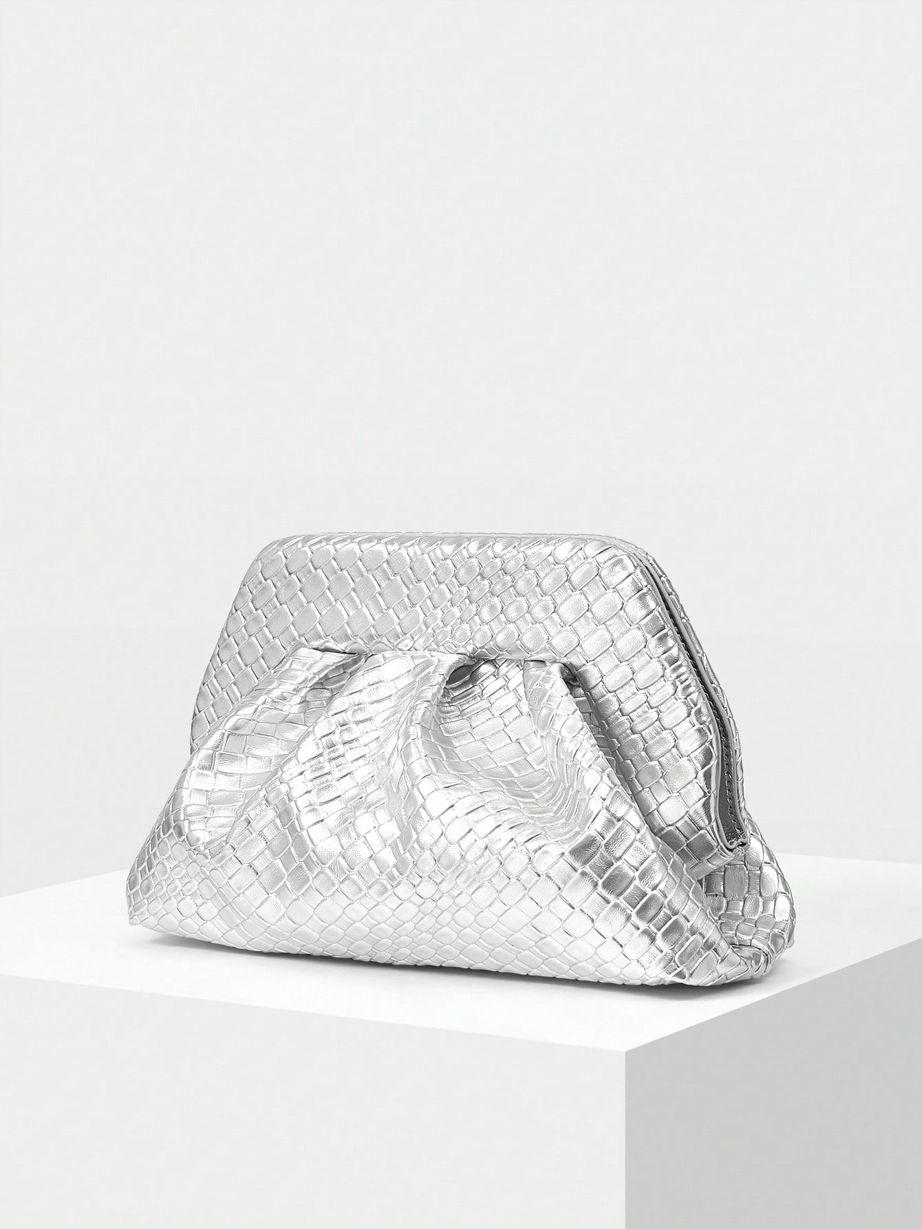 Solara clutch in Vegan Leather