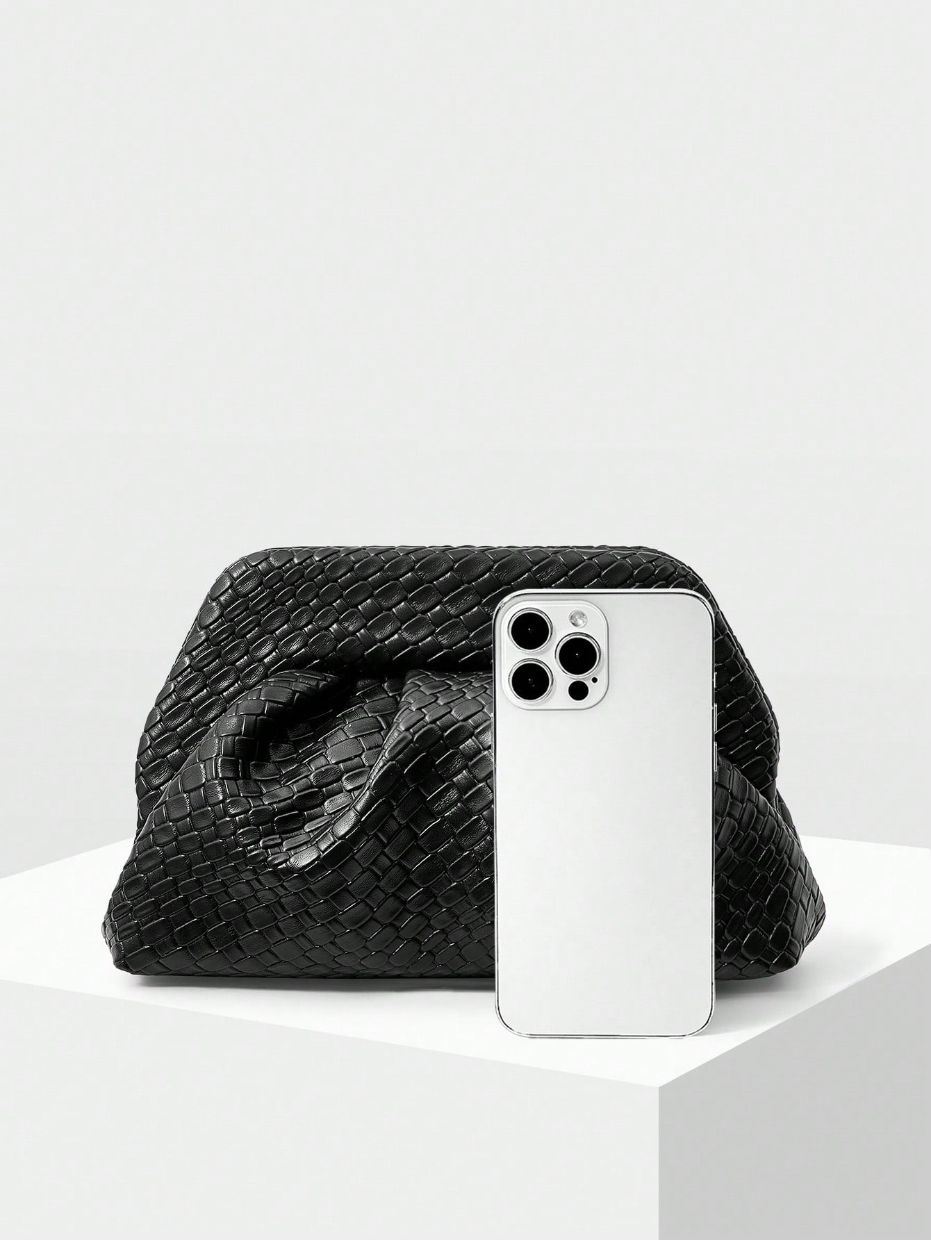 Solara clutch in Vegan Leather