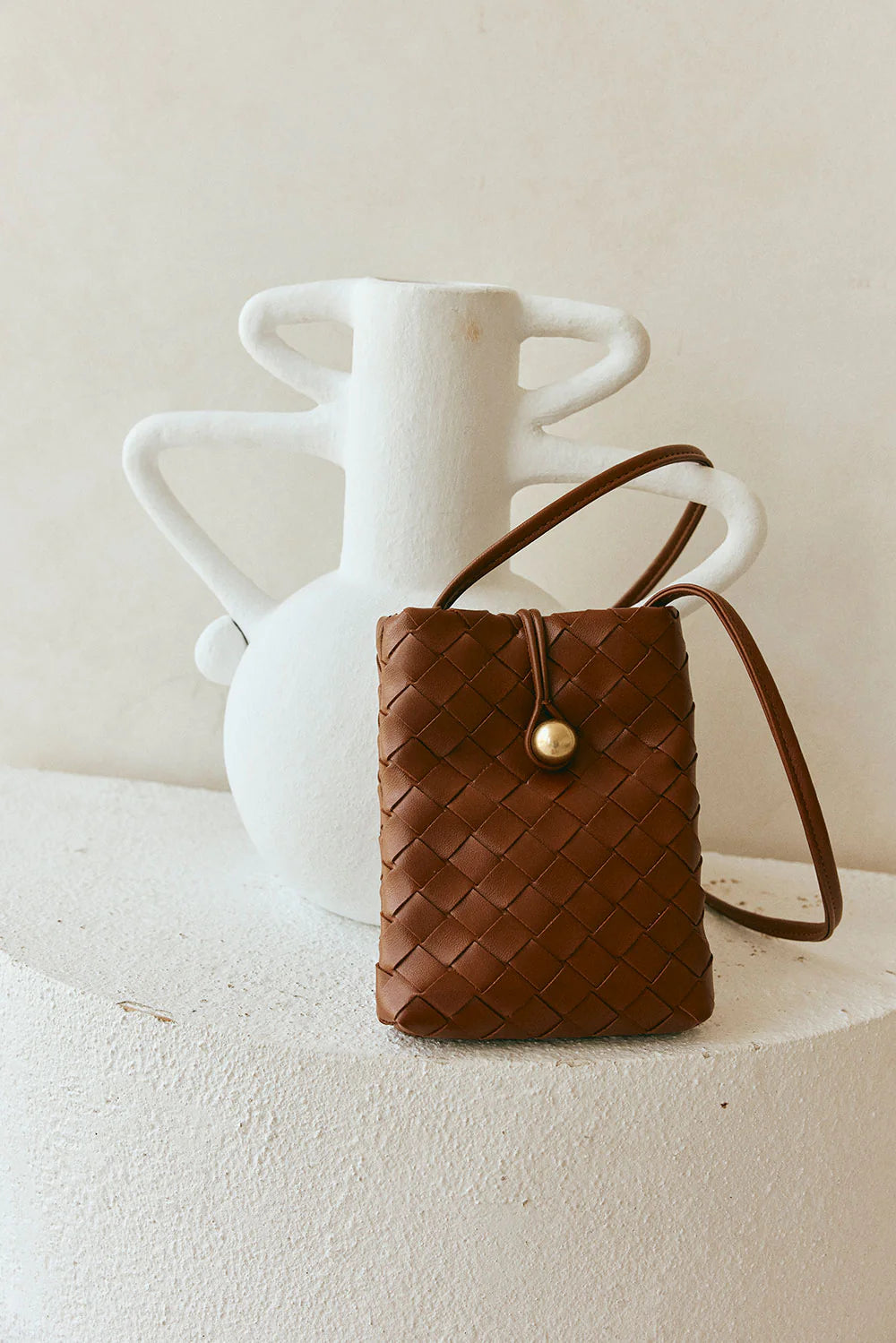 Aurum Mini Vegan Leather Bag