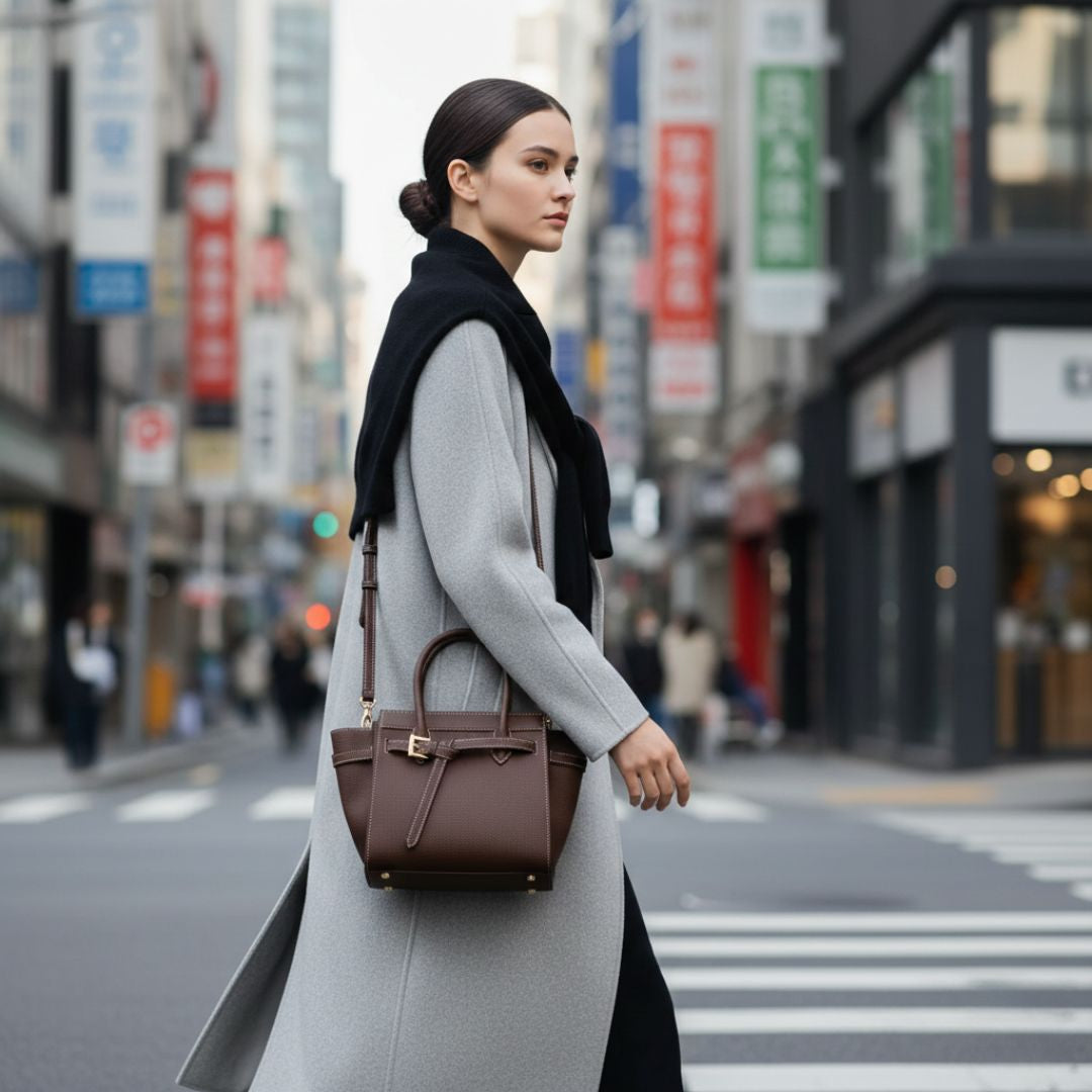Celenia Handbag in Pure Leather