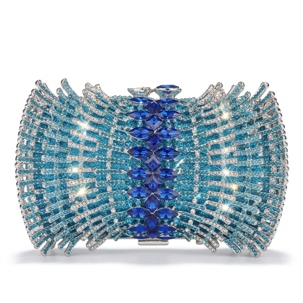 Wings Crystal Clutch