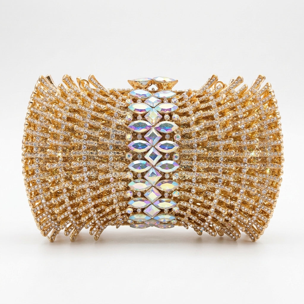 Wings Crystal Clutch