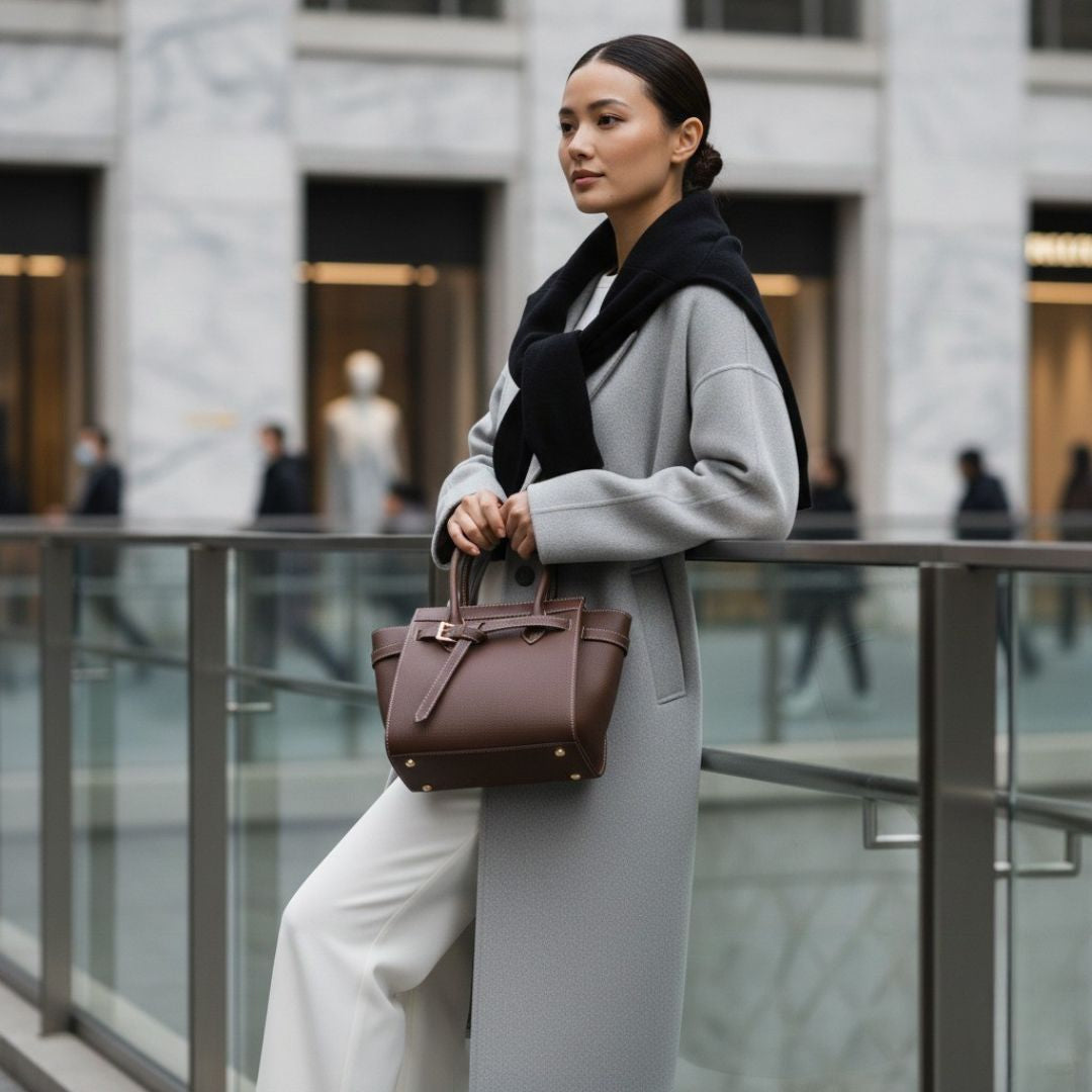 Celenia Handbag in Pure Leather