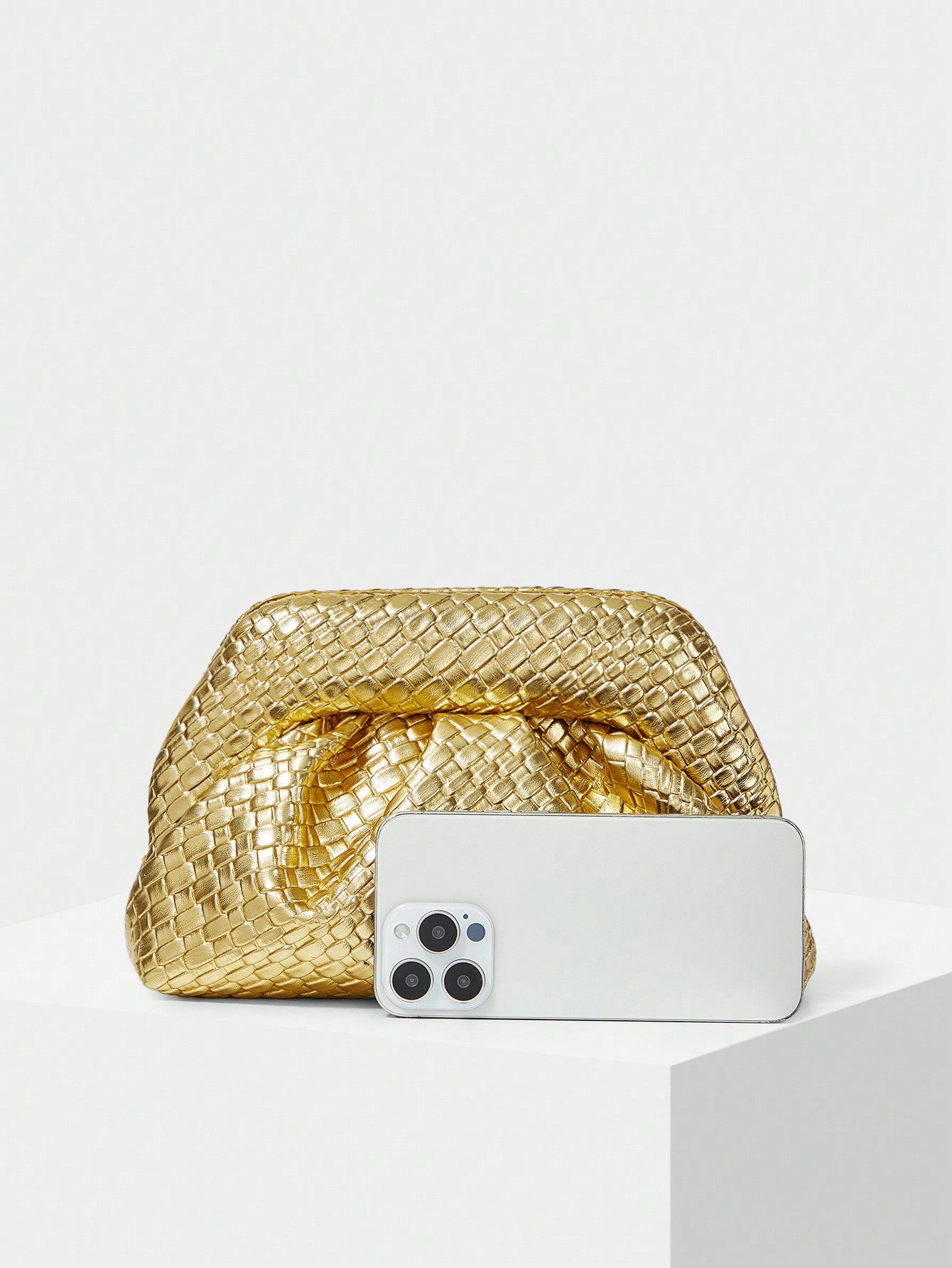 Solara clutch in Vegan Leather