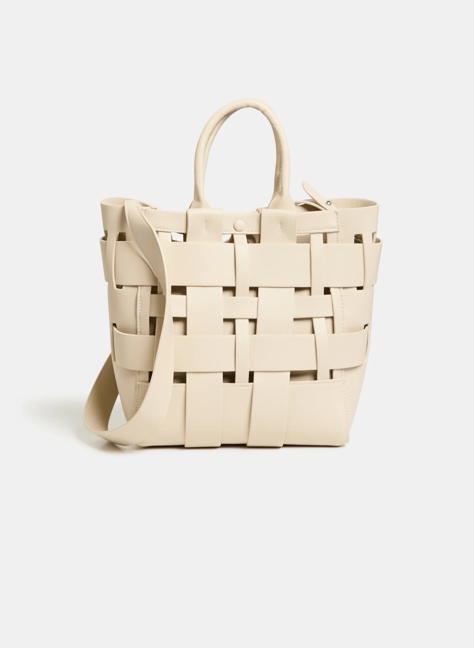 Yiva Weave Handbag in Vegan Leather