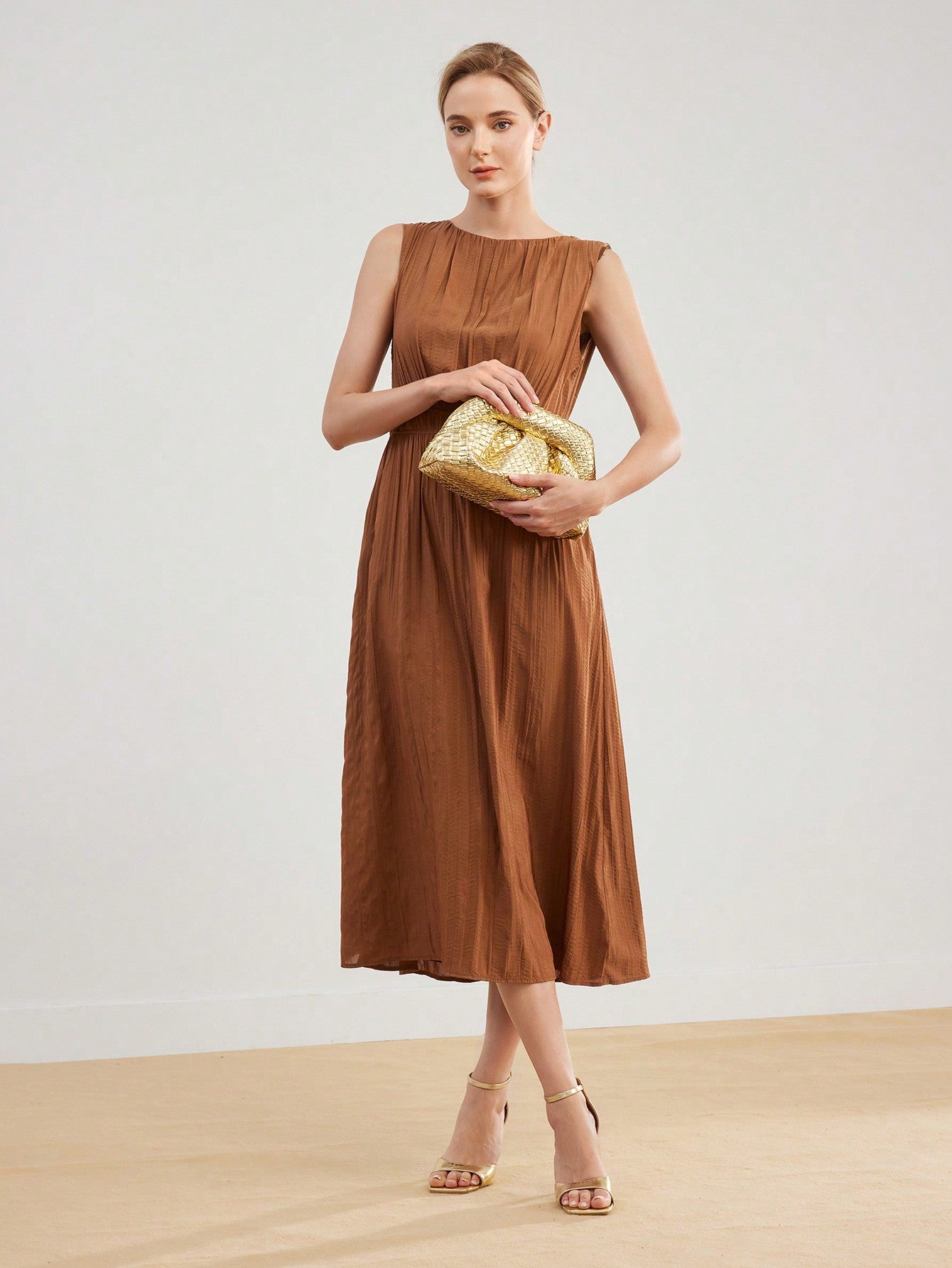 Solara clutch in Vegan Leather