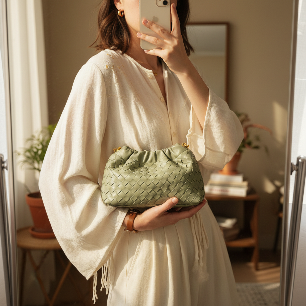 The Amélie Pouch in Vegan Leather