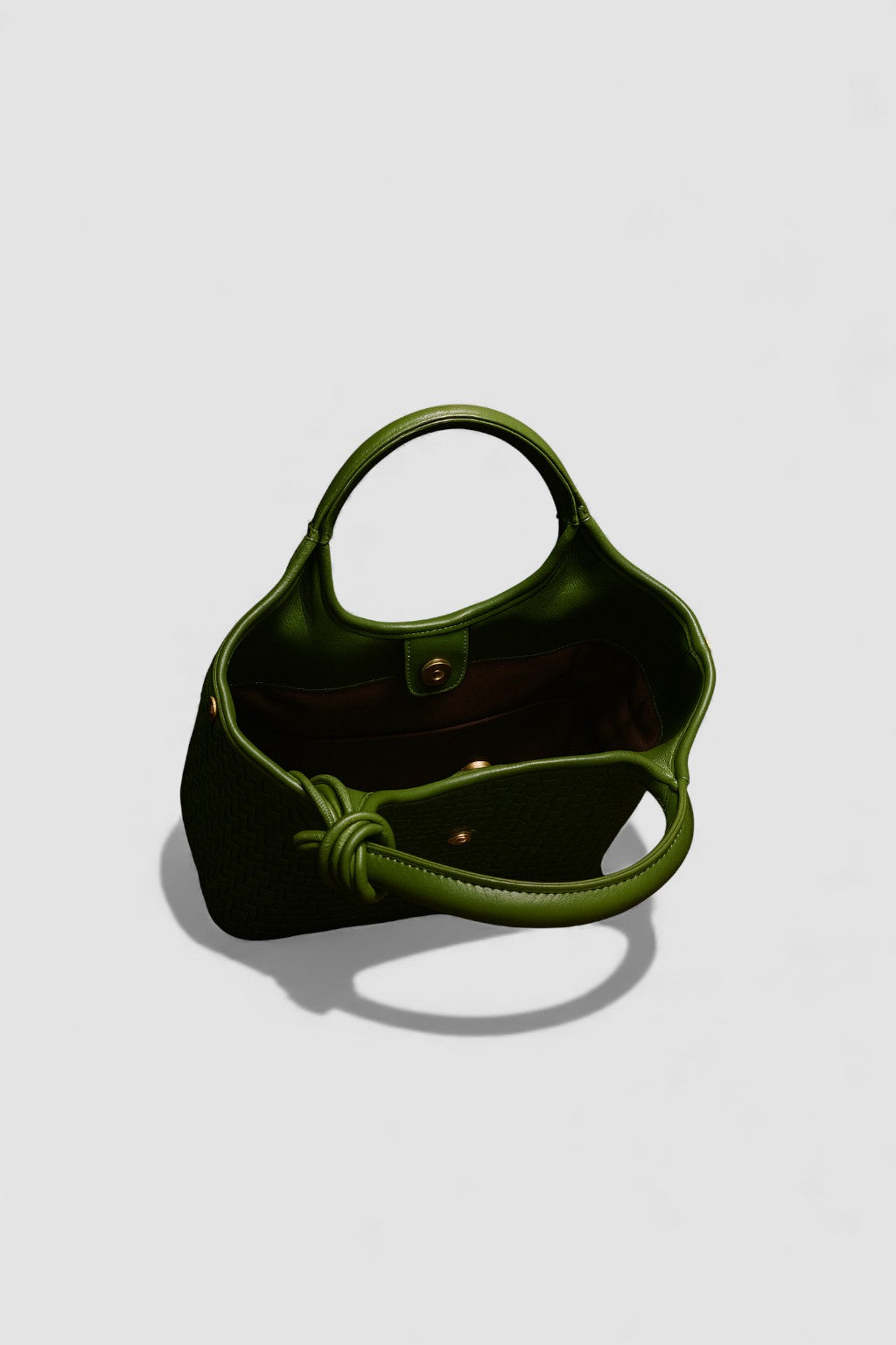 Verdant Weave Handbag
