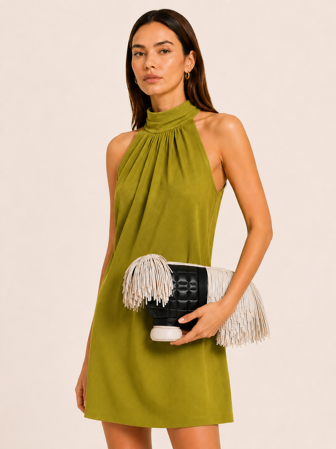 Fringe Pup Couture Bag