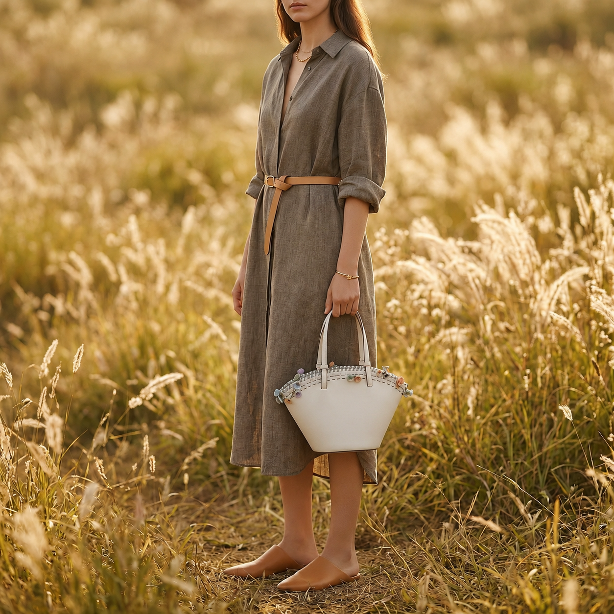 Clémentine in Vegan Leather