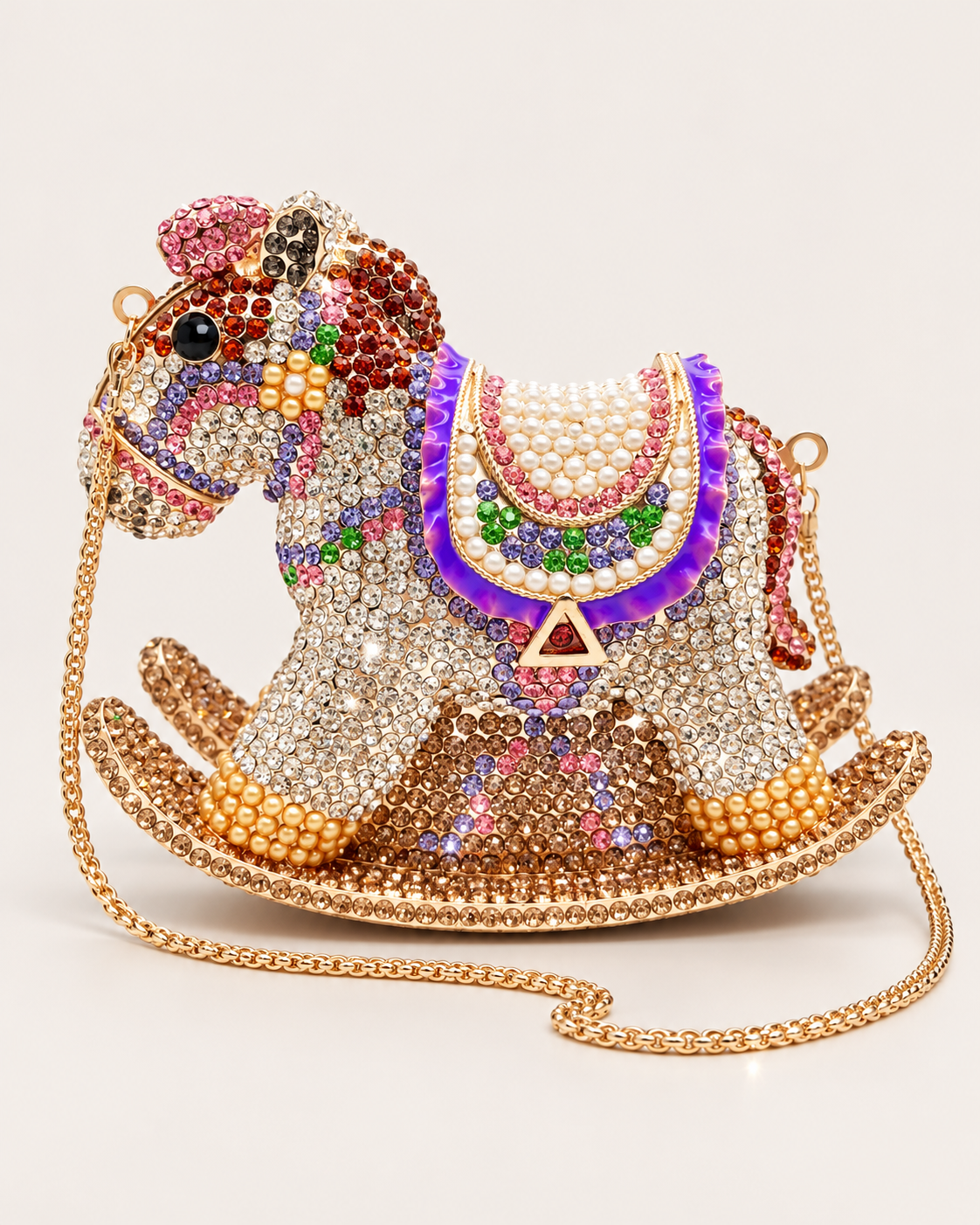 Le Carrousel — Jeweled Rocking Horse Minaudière