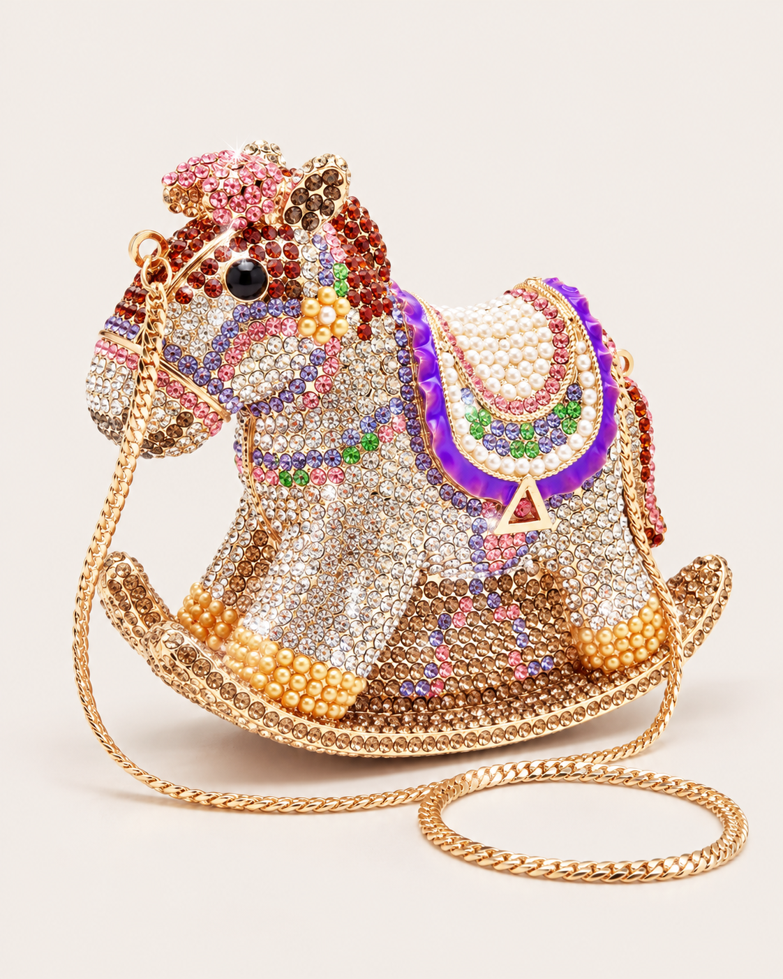 Le Carrousel ā Jeweled Rocking Horse MinaudiĆØre