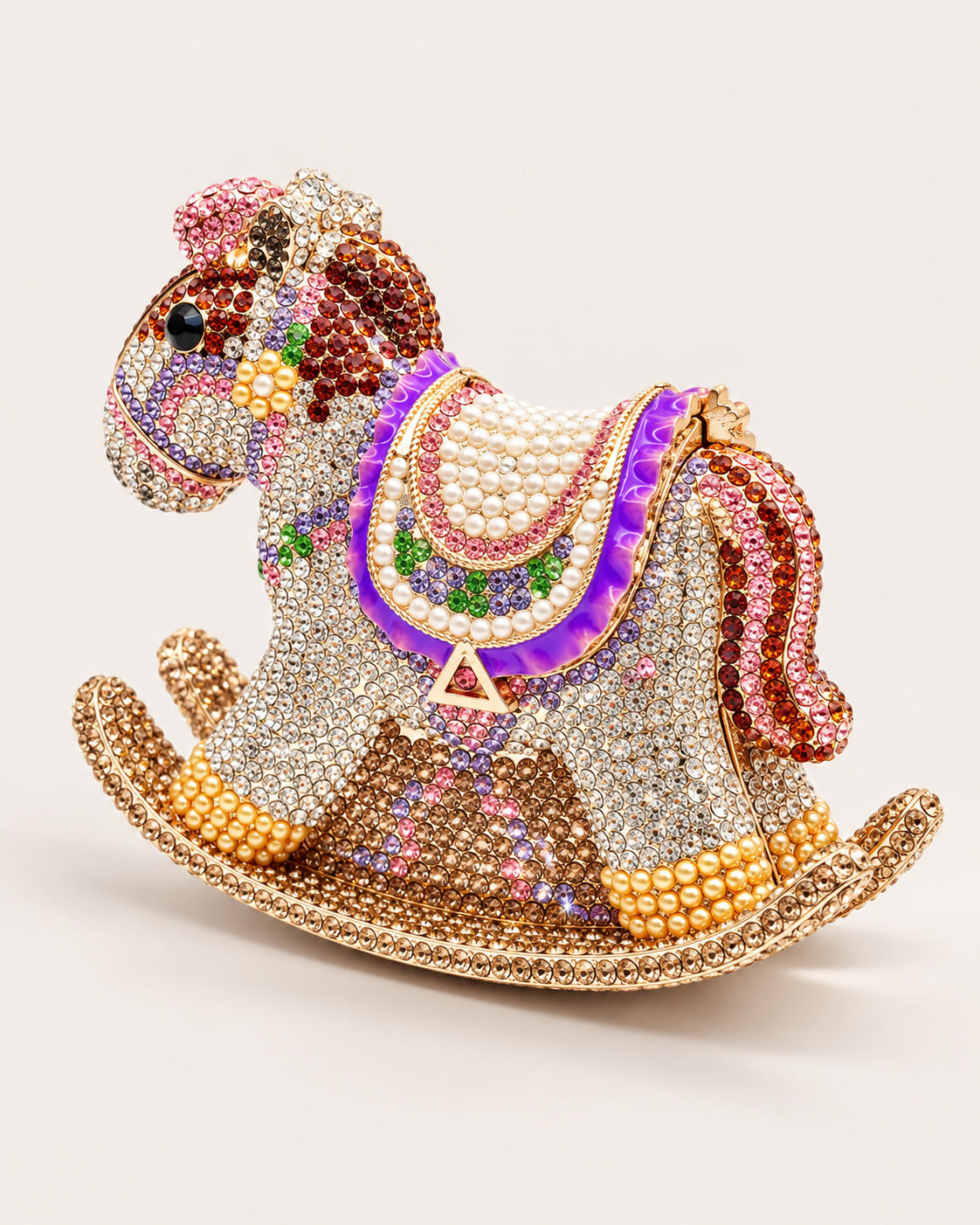 Le Carrousel — Jeweled Rocking Horse Minaudière