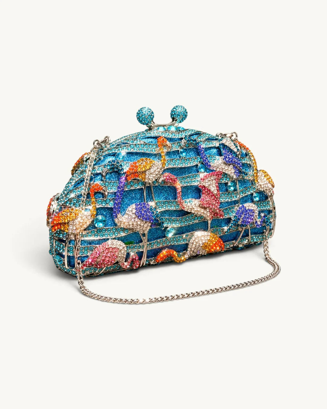 Lagon de Minuit — Jeweled Flamingo Minaudière