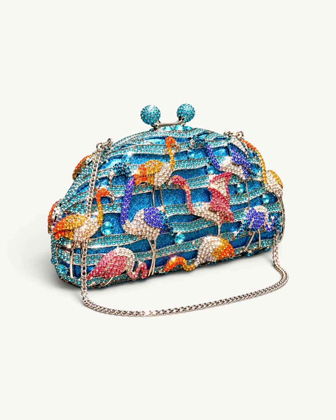 Lagon de Minuit — Jeweled Flamingo Minaudière