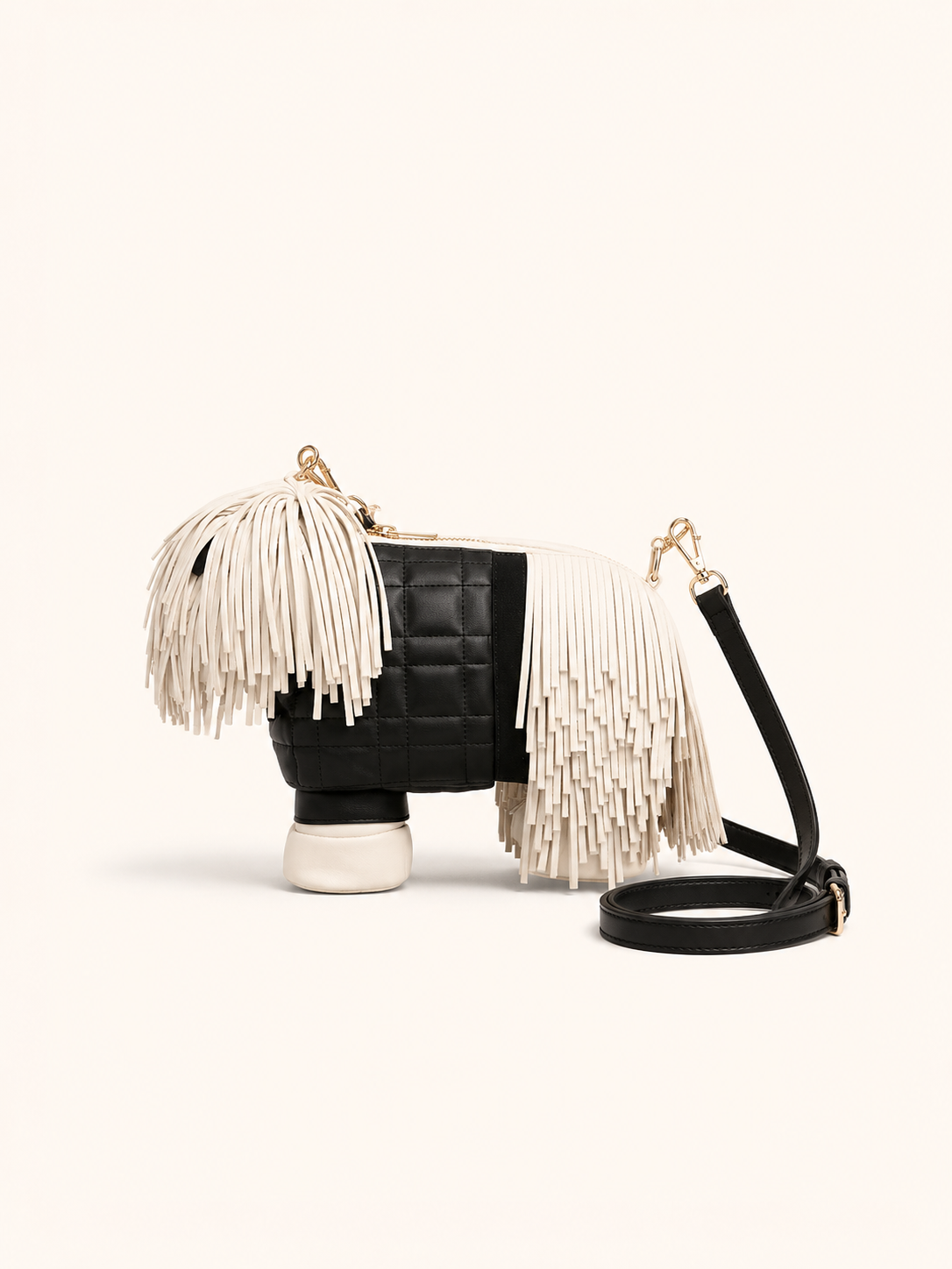 Fringe Pup Couture Bag