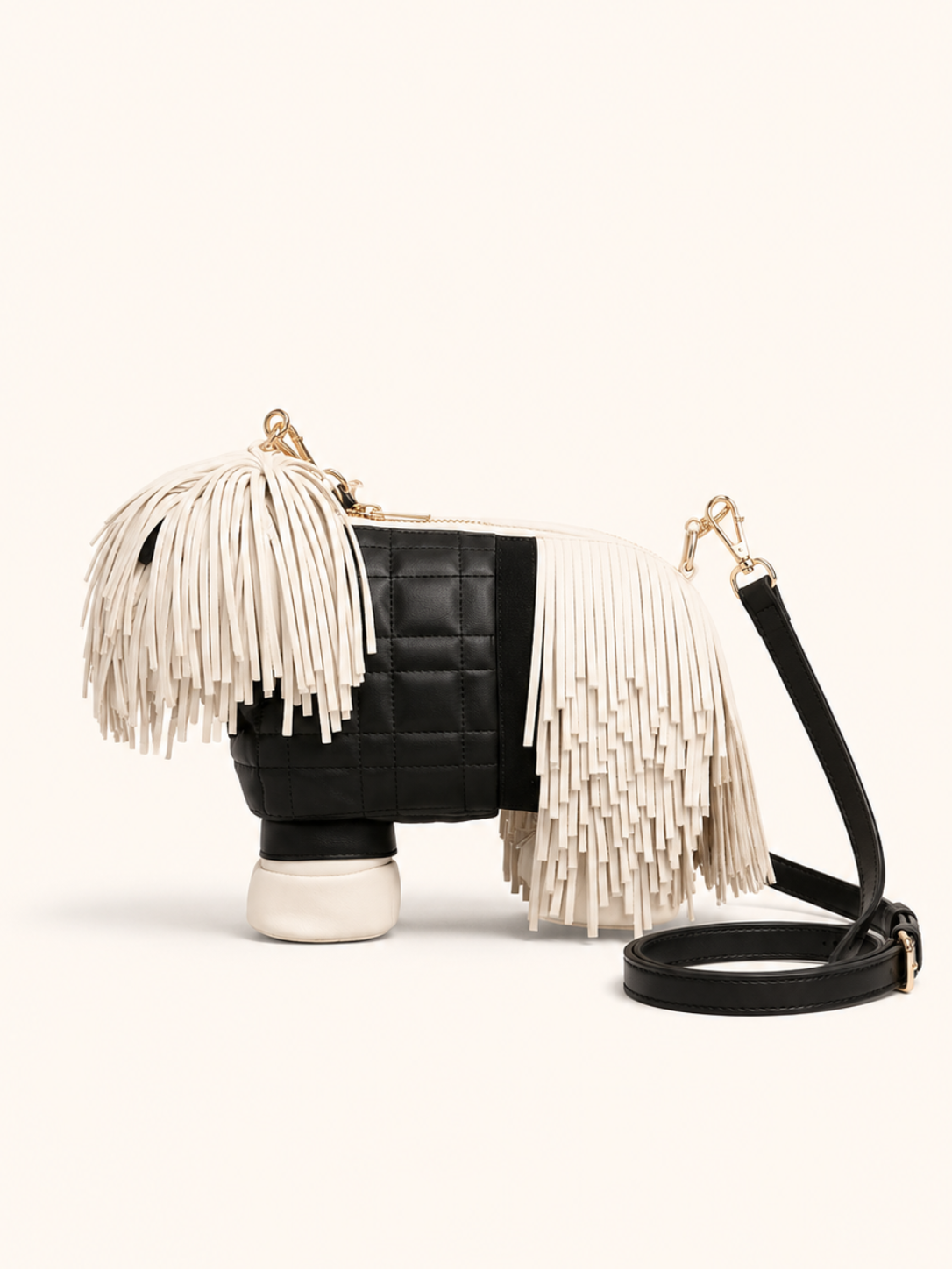 Fringe Pup Couture Bag