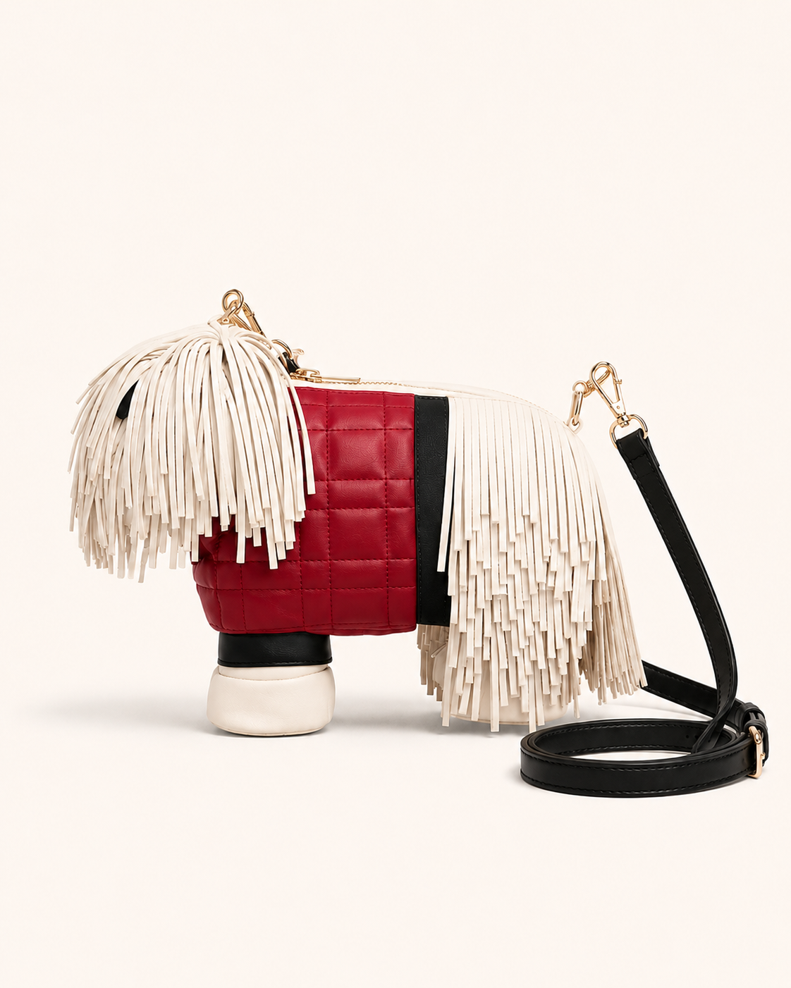 Fringe Pup Couture Bag
