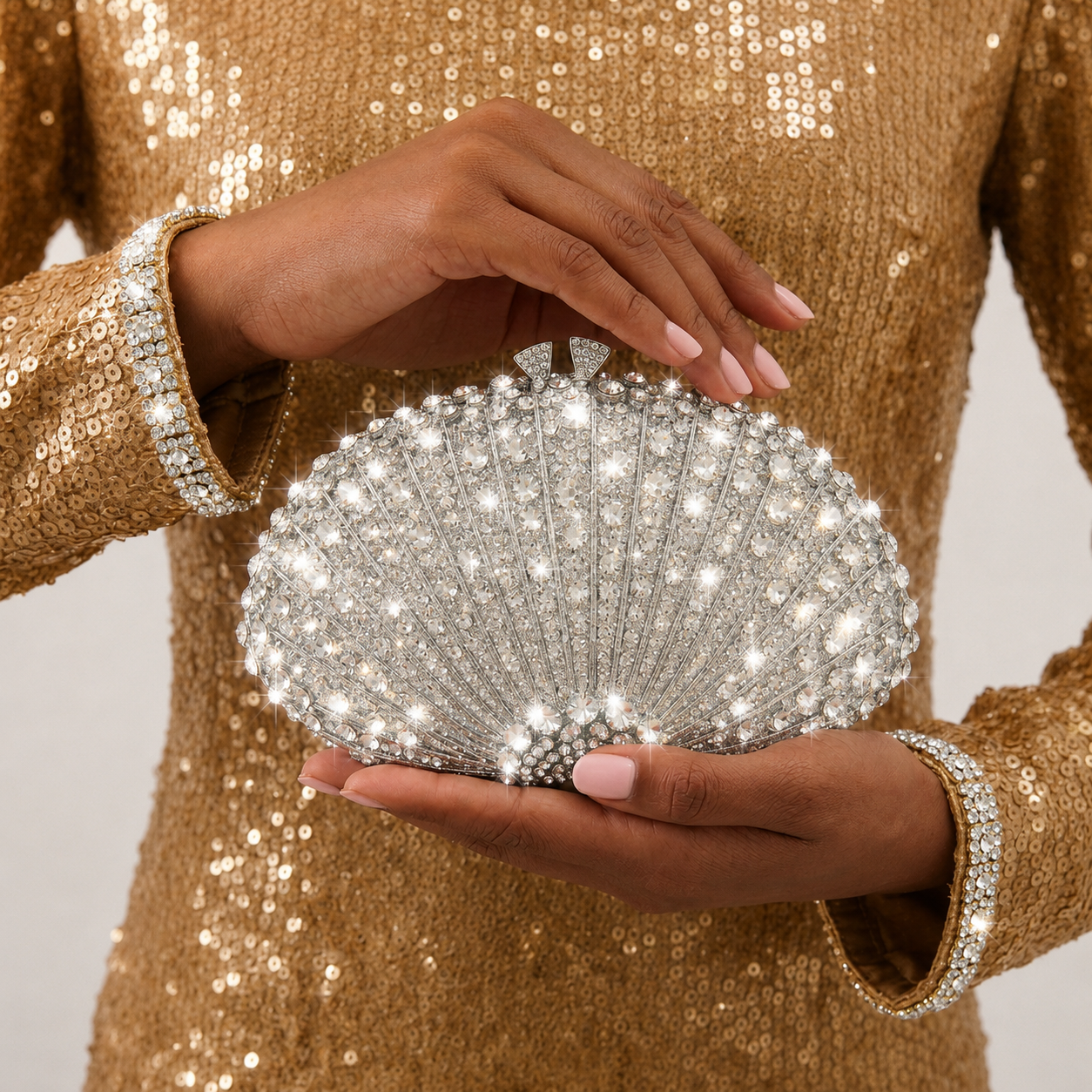 Mélusine Clutch in Vegan Leather