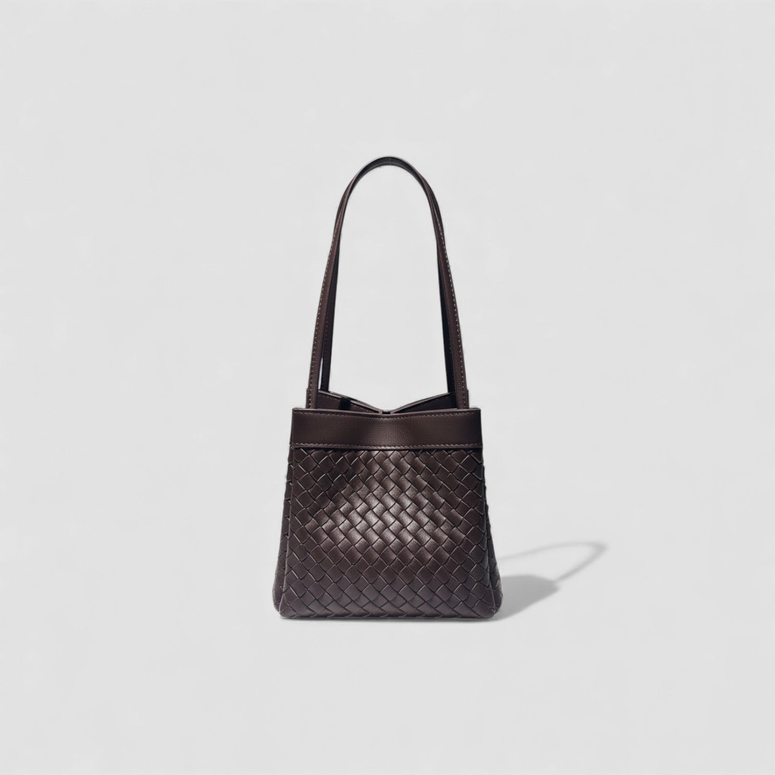 Luna Espresso Leather Handbag
