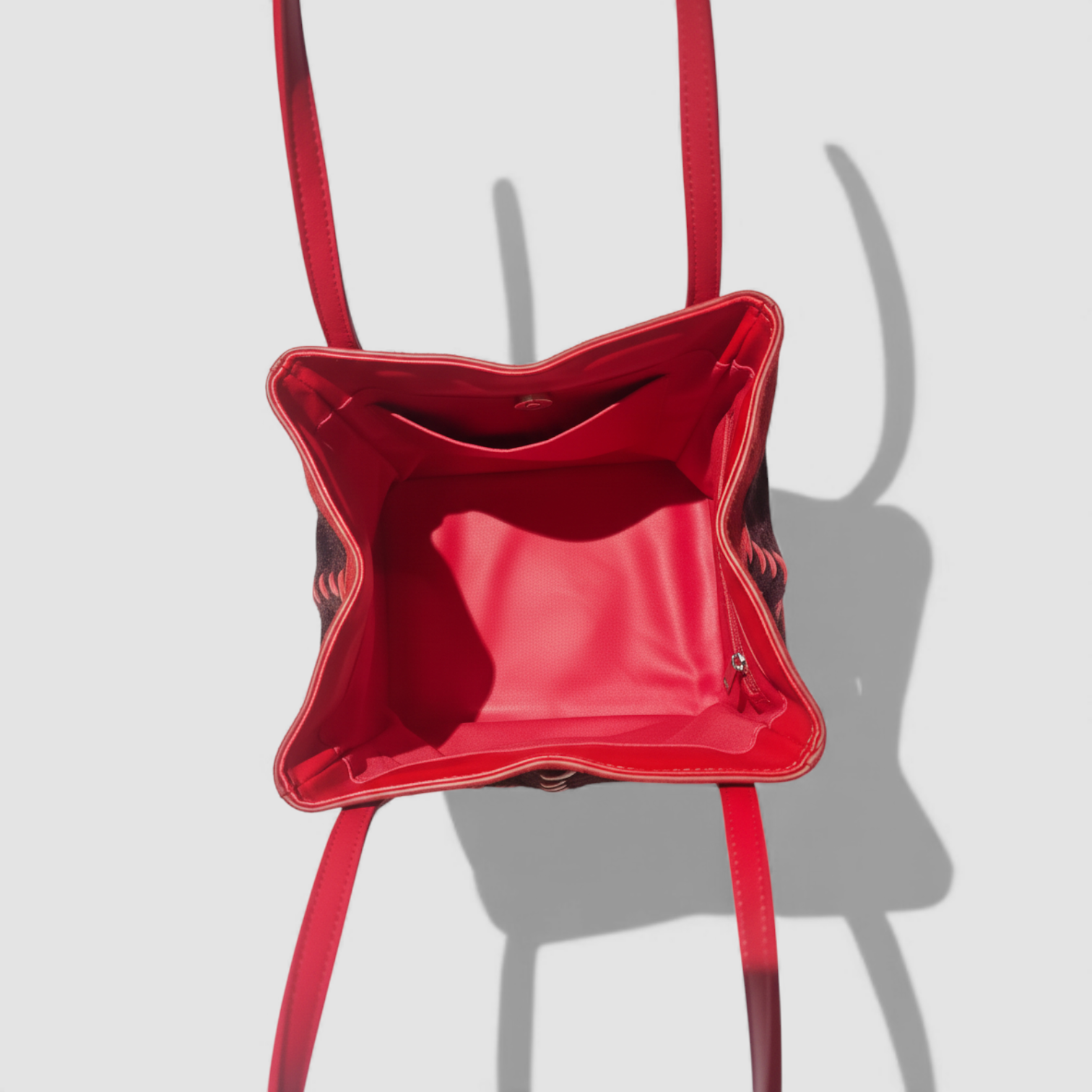 Luna Mosaic Leather Handbag