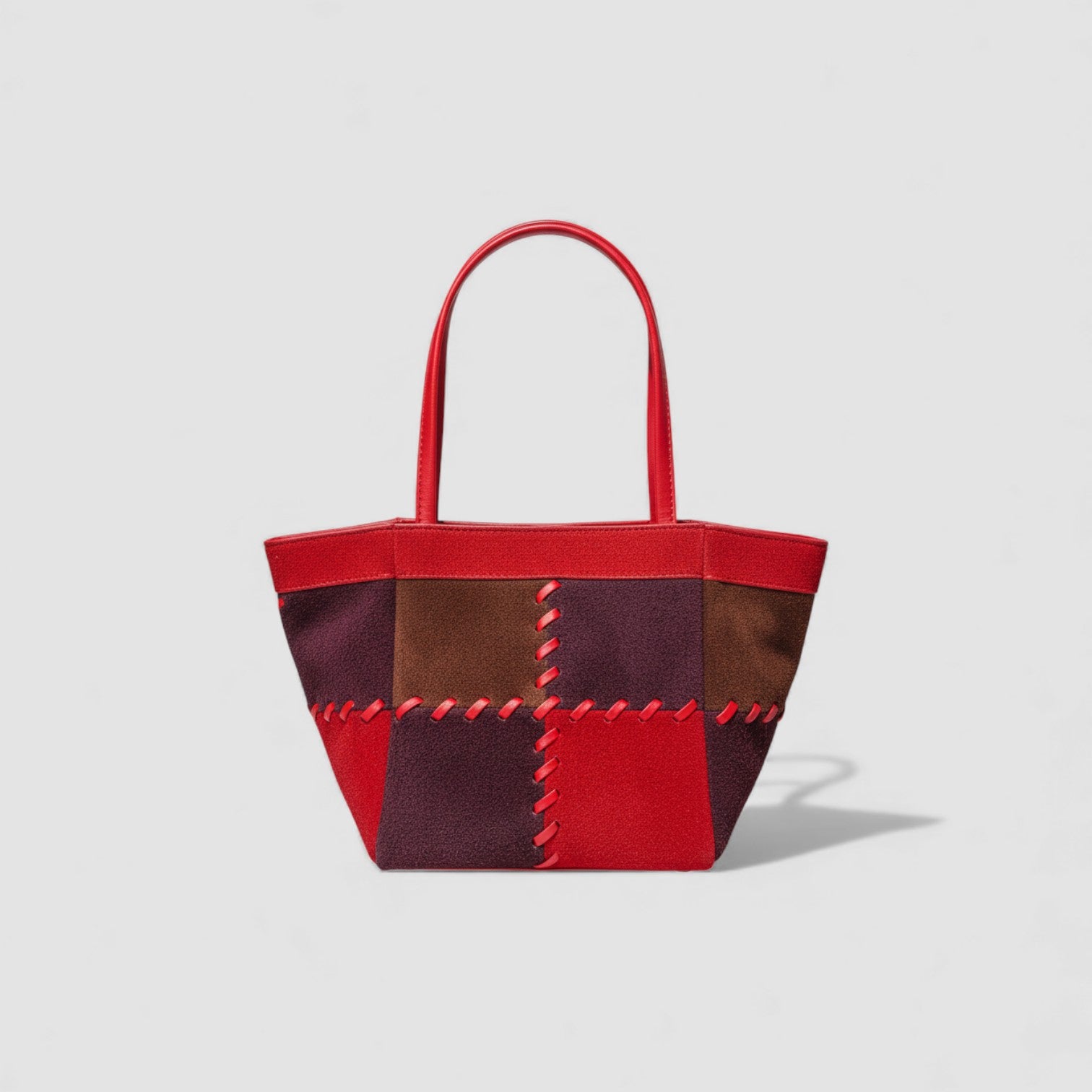 Luna Mosaic Leather Handbag