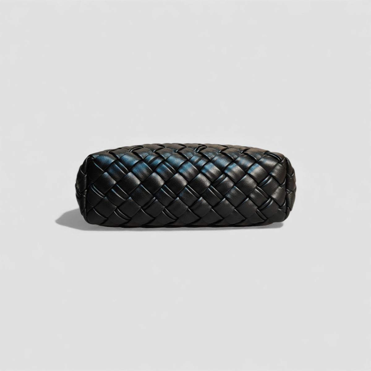Noir Weave Sling in Vegan Leather