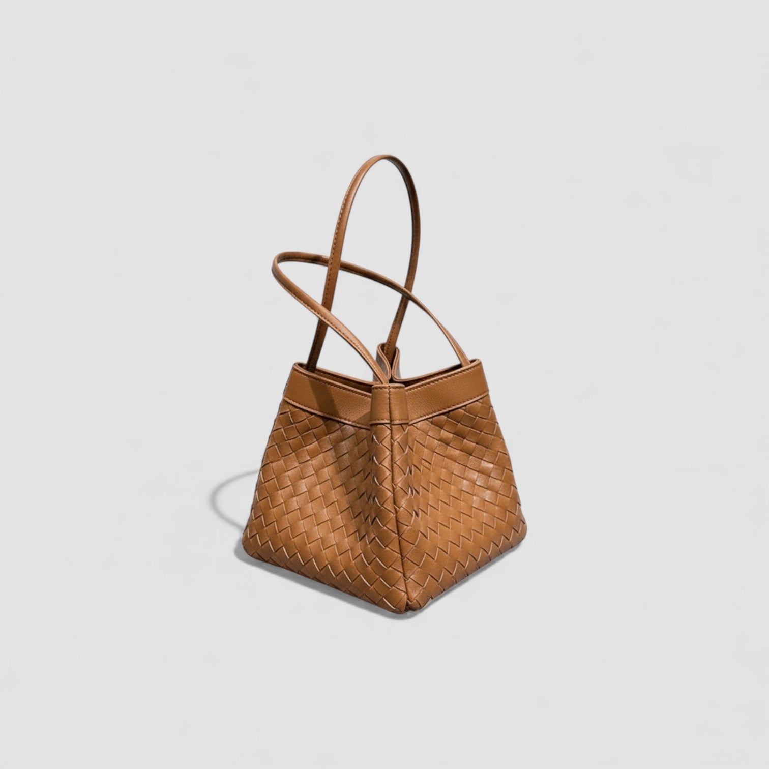 Luna Espresso Leather Handbag