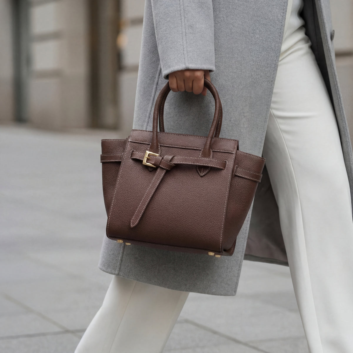 Celenia Handbag in Pure Leather