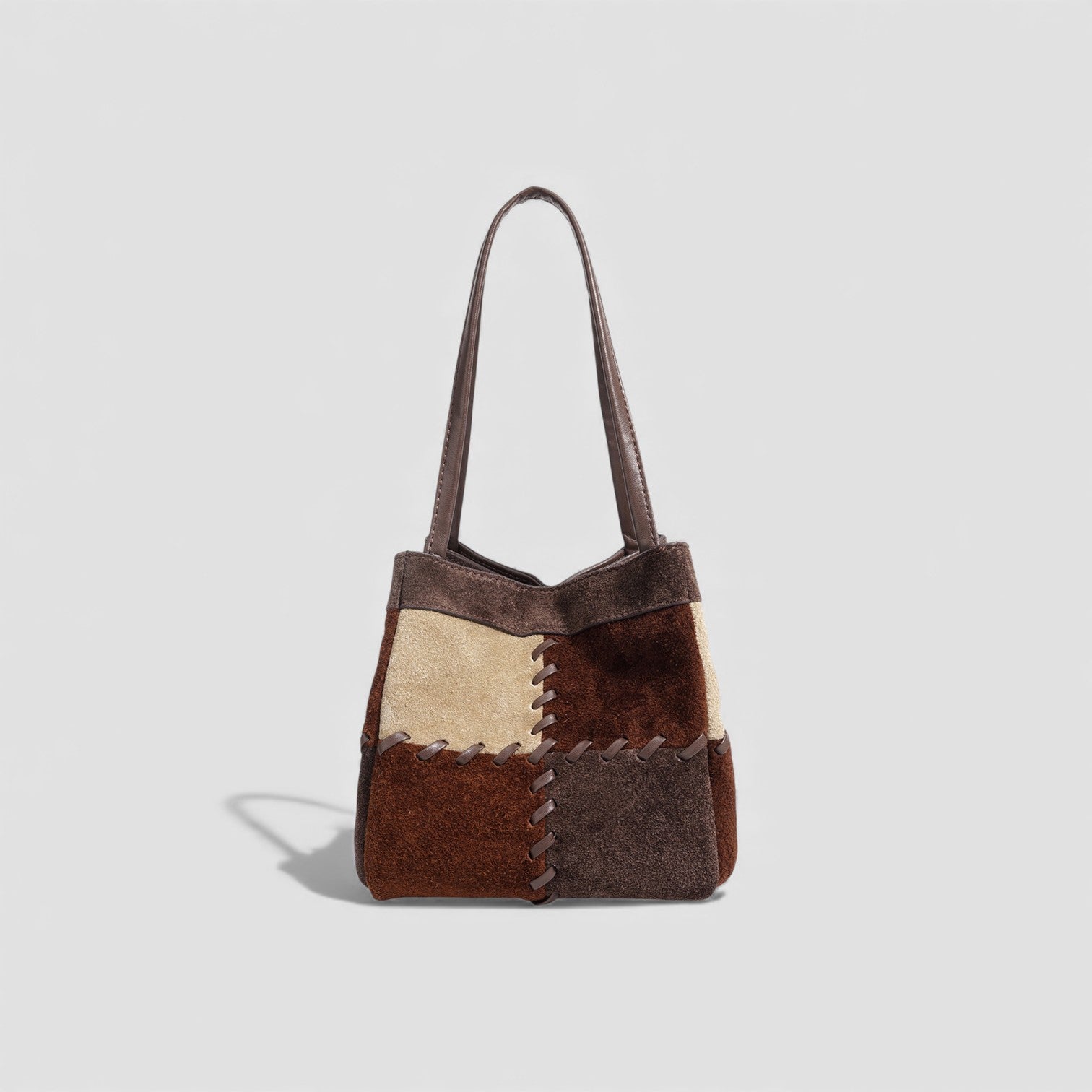 Luna Mosaic Leather Handbag
