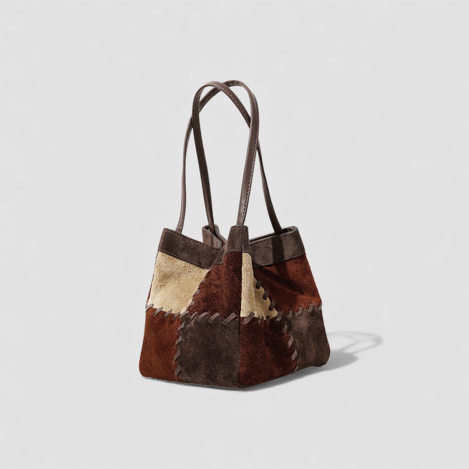 Luna Mosaic Leather Handbag