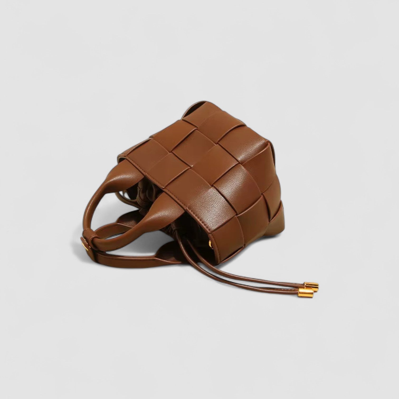 Élan Mini Cube Tote in Pure Leather