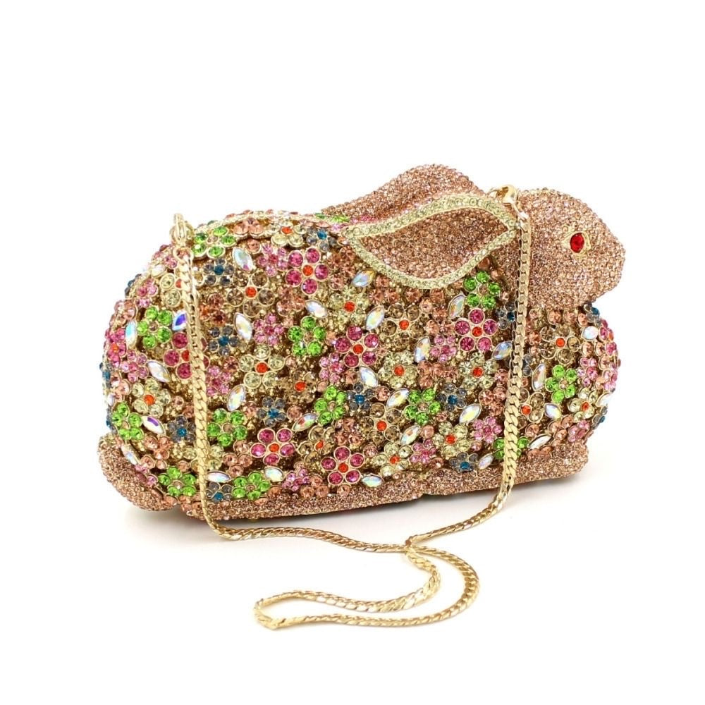 Bunny Crystal Clutch