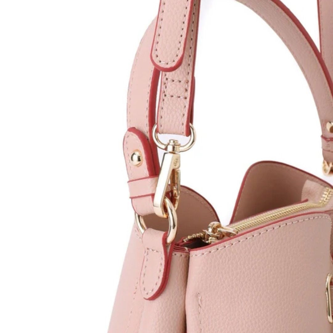 Heartstring Bucket Bag in Vegan Leather