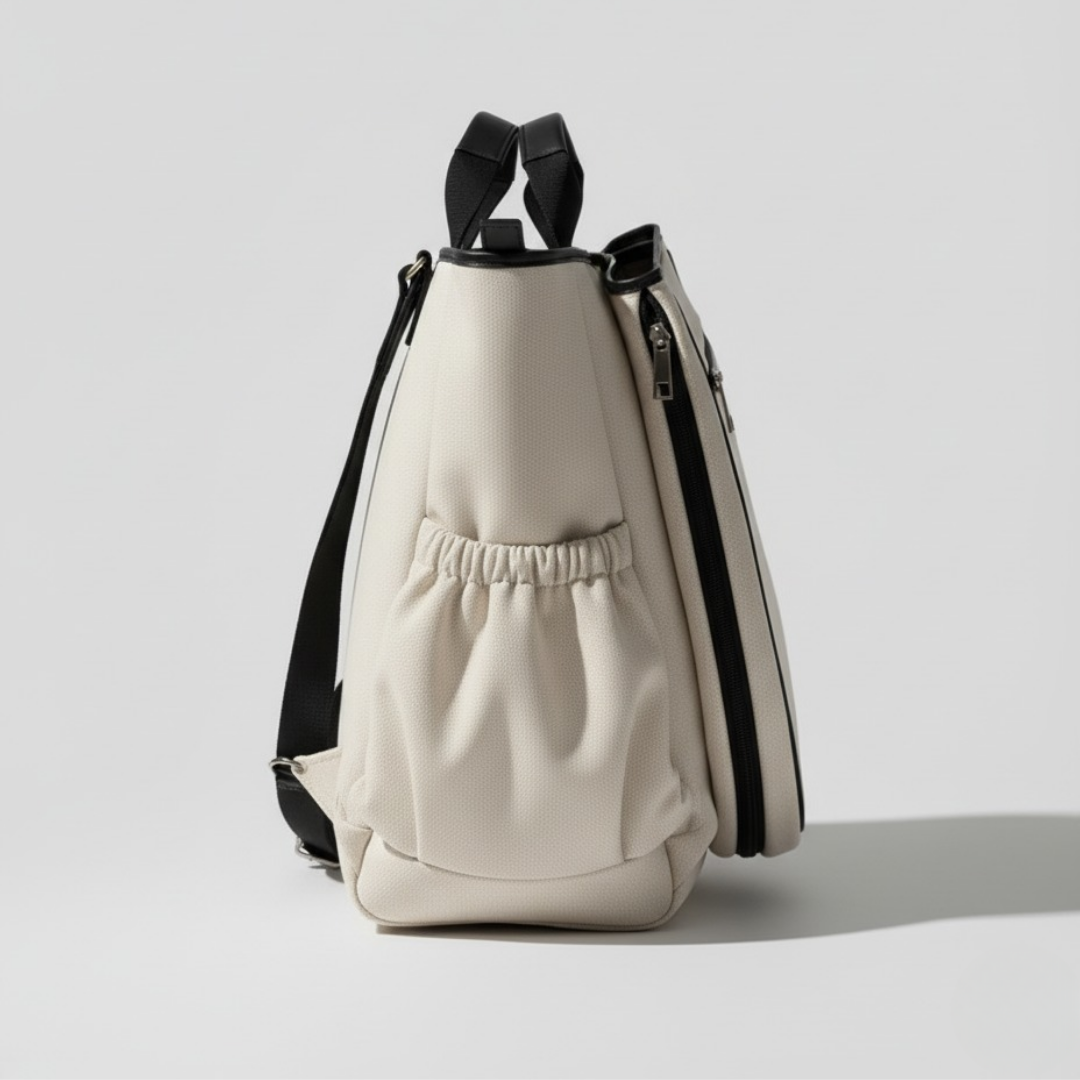 Orbit Paddle Carryall in Vegan Leather