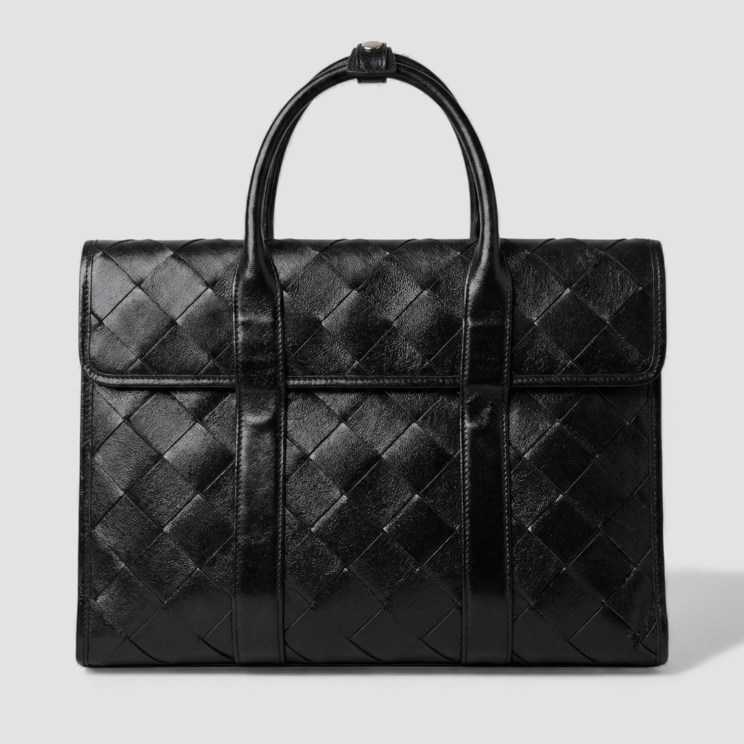 Vittorio Leather Laptop Briefcase