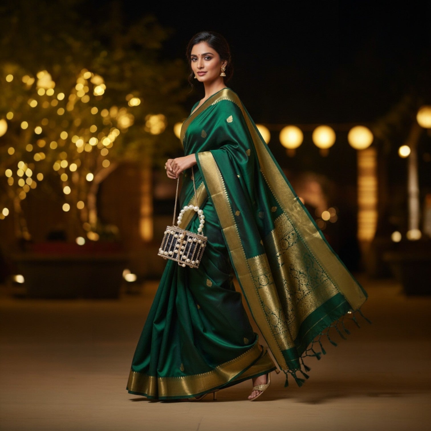 Maharani Pearl Evening Casket