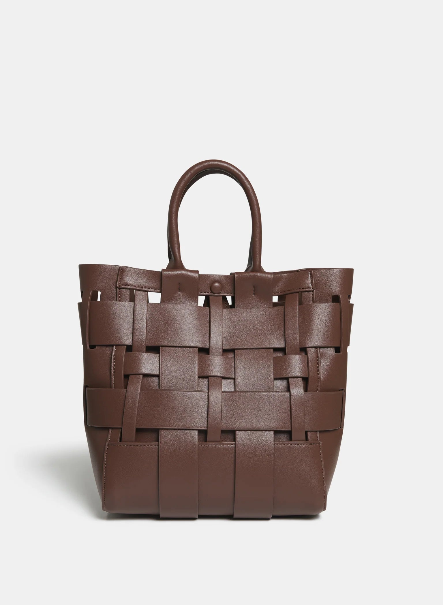 Yiva Weave Handbag in Vegan Leather