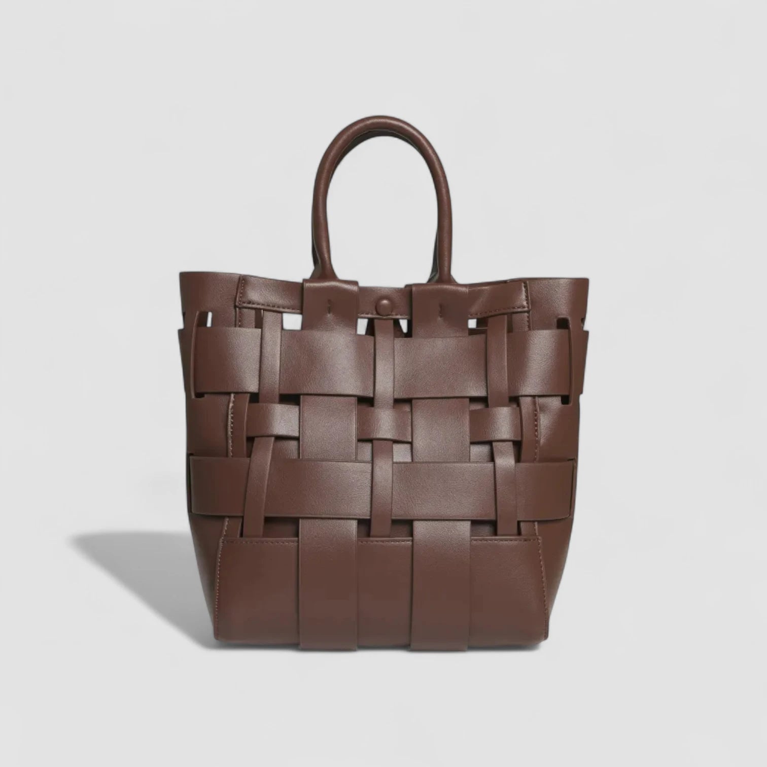 Yiva Weave Handbag in Vegan Leather