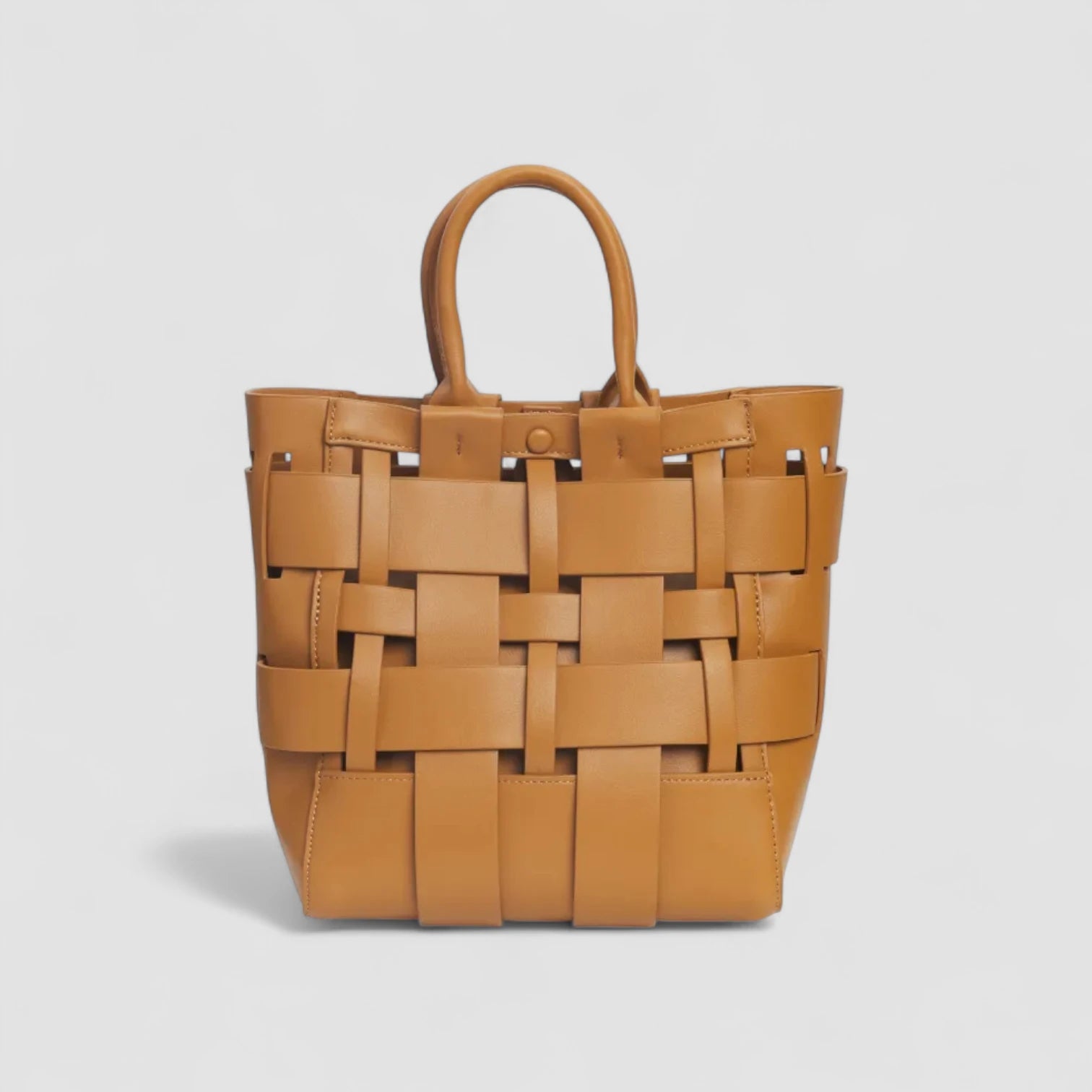 Yiva Weave Handbag in Vegan Leather