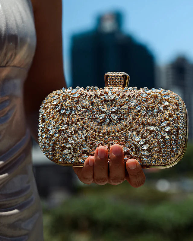 Jayden Luxurious flower clutch