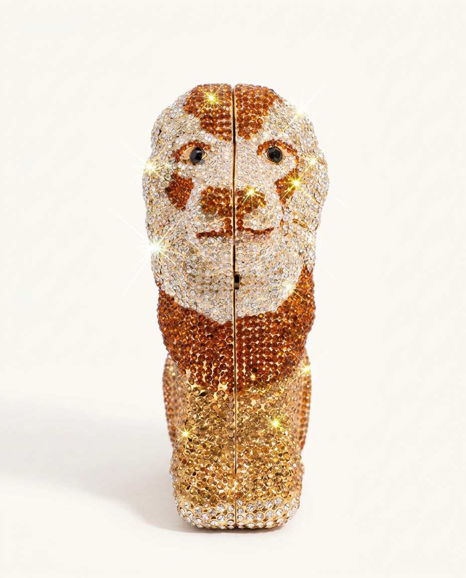 Regal Crystal Clutch