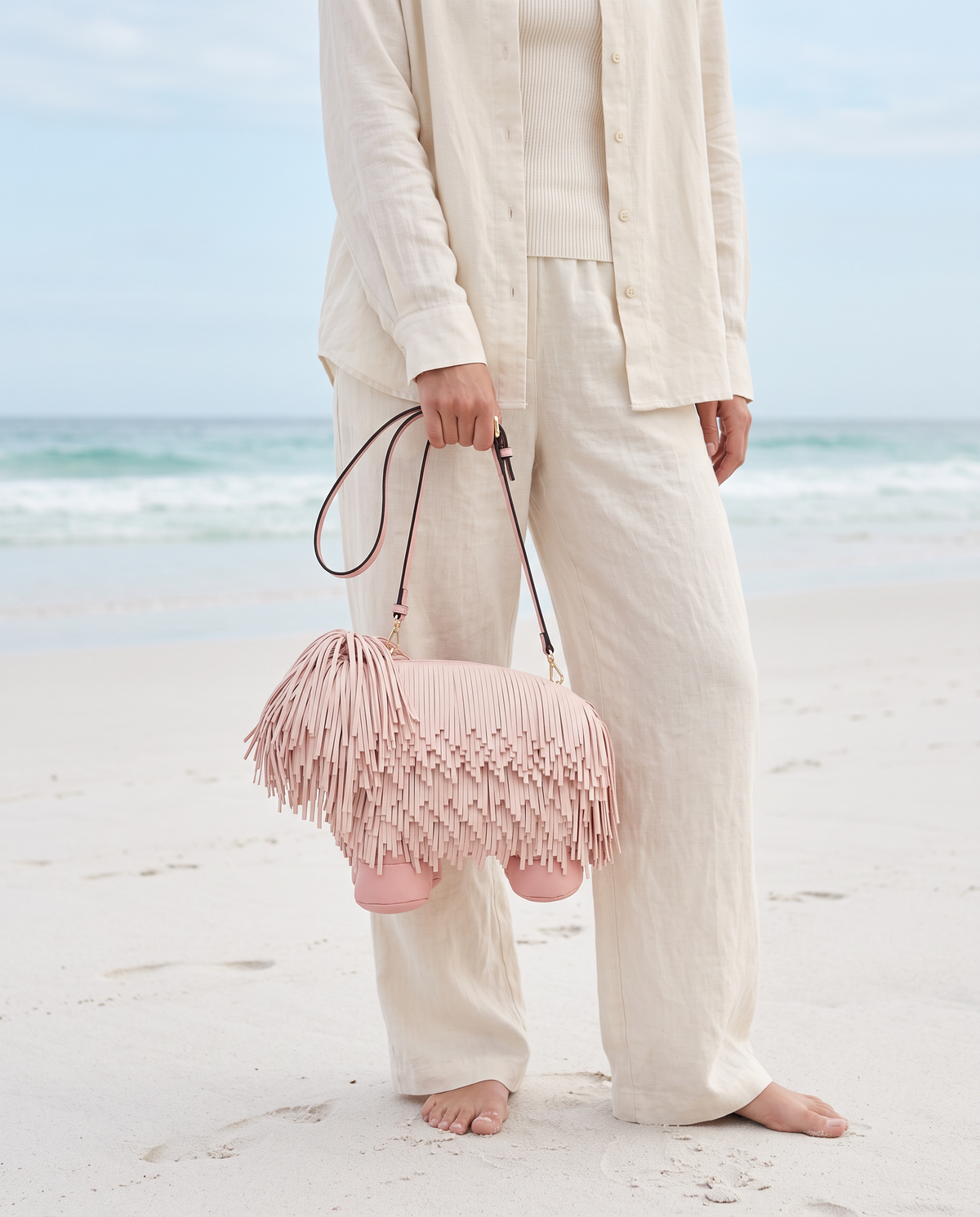 Fringe Pup Couture Bag