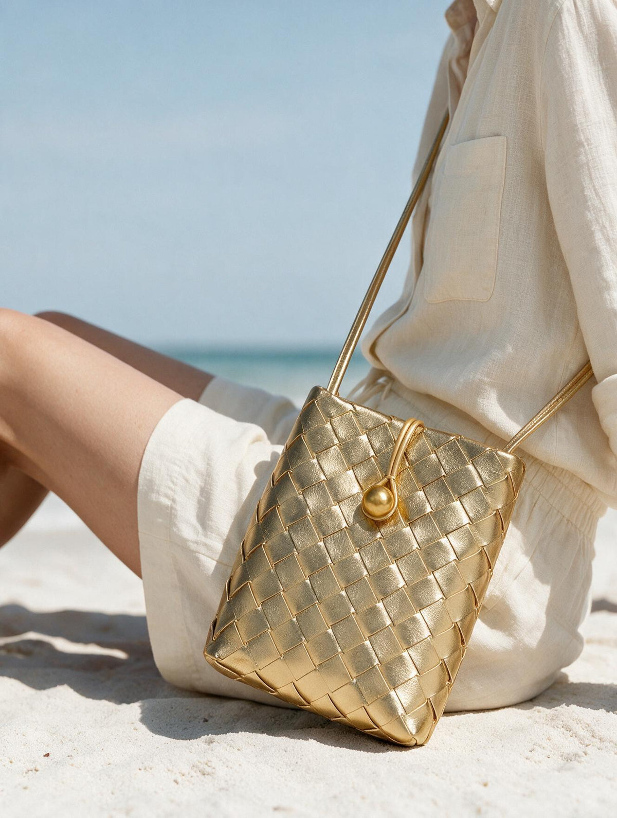 Aurum Mini Vegan Leather Bag