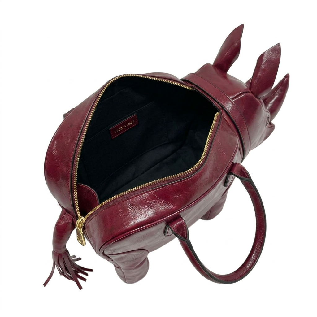 Rocco Rhino Bag in Vegan leather