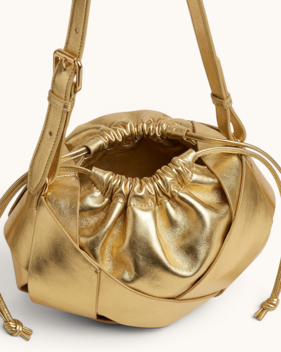 Aurea Knot Bag in Vegan Leather