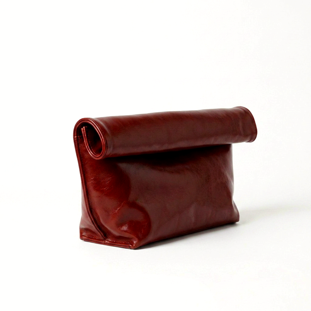 Margot clutch bag in Vegan Leather