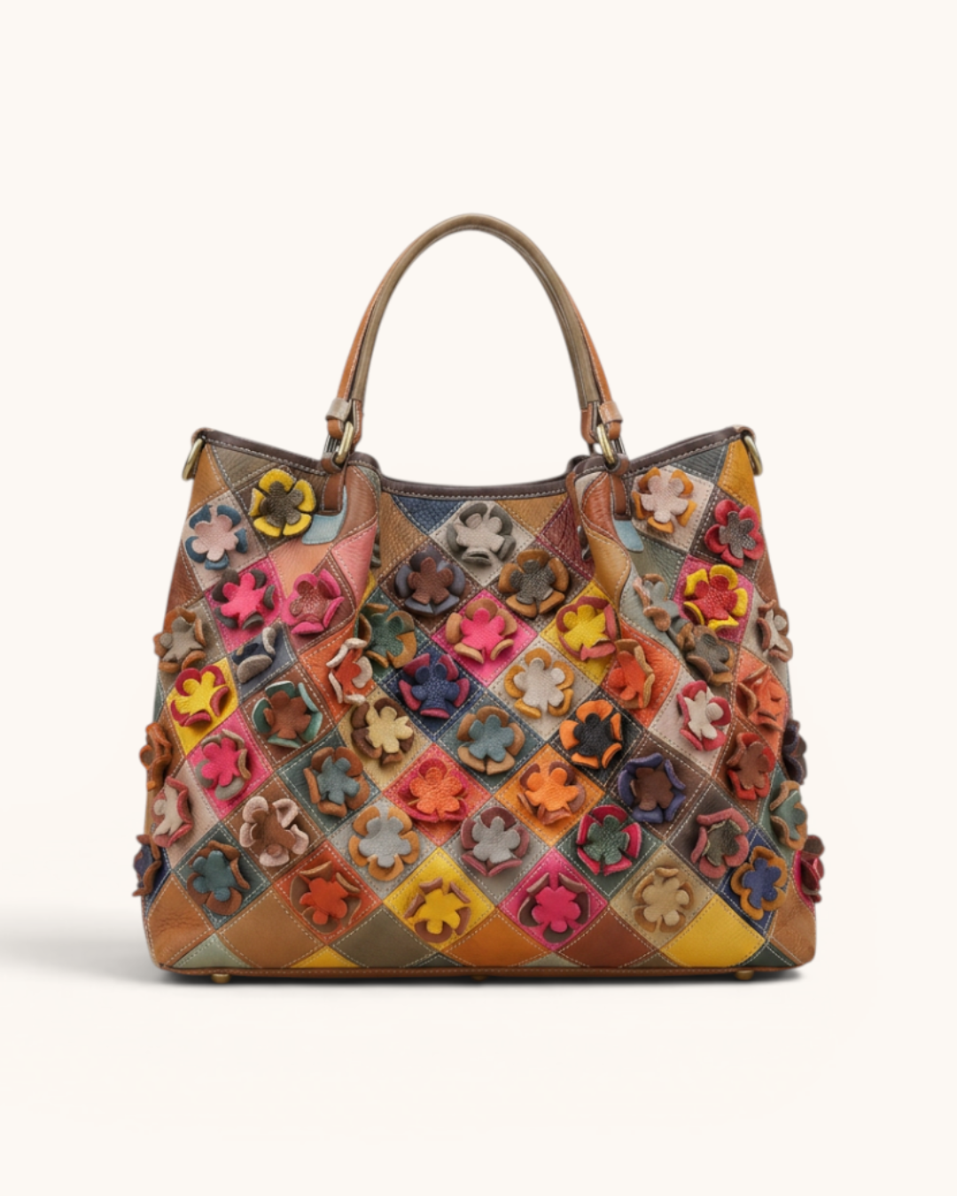 Bloom Tote in Pure Leather
