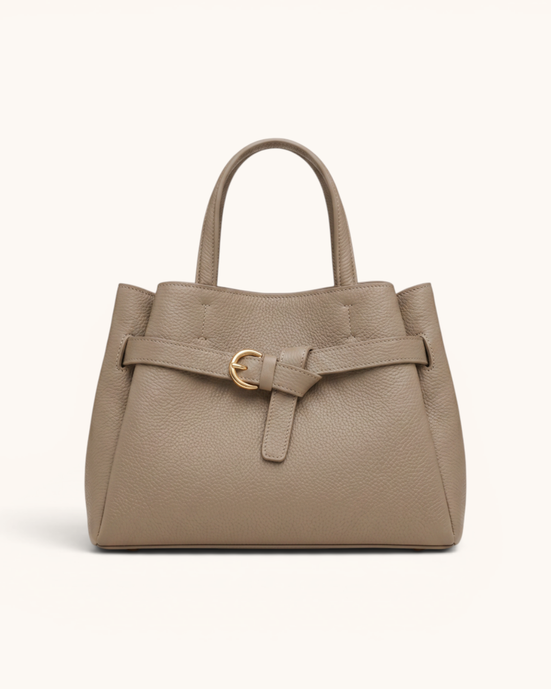 Valen Structured Tote in Pure Leather